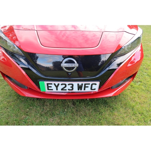 1 - A Nissan Leaf ZE1 full electric car - Milage 1,304 - Registered March 2023 - approx range 164 miles ... 