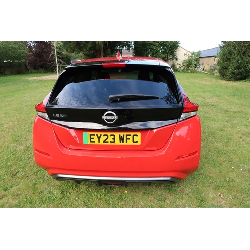 1 - A Nissan Leaf ZE1 full electric car - Milage 1,304 - Registered March 2023 - approx range 164 miles ... 