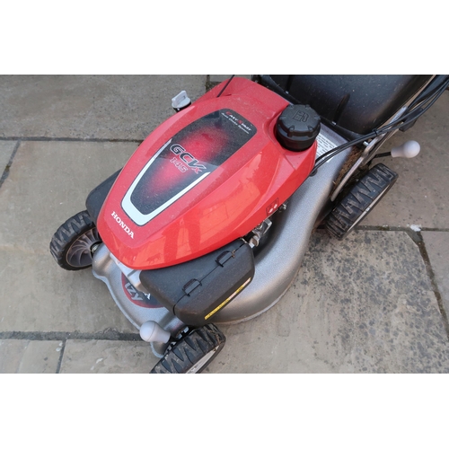 701 - A Honda petrol lawnmower - model GCVX 145 - runs but needs a service