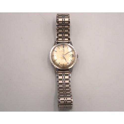 277 - An Omega 600 Seamaster gents watch, automatic, running in saleroom, case diameter 3.3cm, silver dial... 