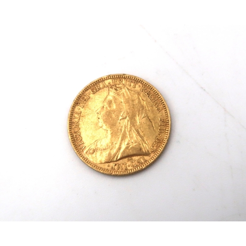 367 - A 1893 Full Sovereign, 7.98grams 22ct gold.