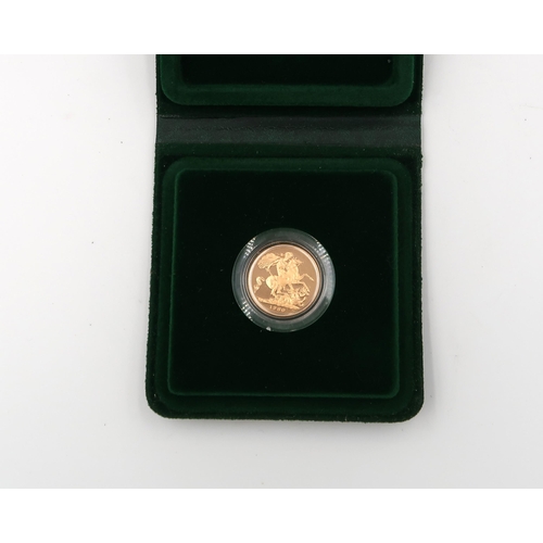 389 - A 1980 full gold sovereign - 7.89 grams