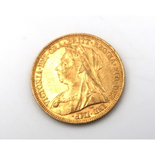 429A - A 1895 Full Sovereign, 7.98grams 22ct gold.