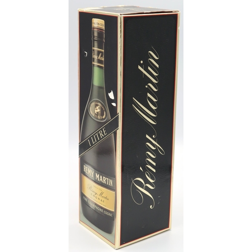 431 - A boxed bottle of Remy Martin fine champagne cognac