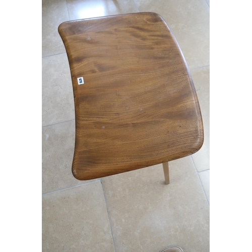 670 - A Mid century Ercol Drop leaf Dining table extension Model 265 70cm x 50cm x 72cm high.