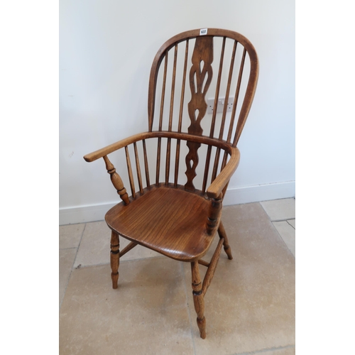 622 - A 19th century Windsor armchair