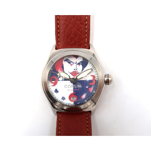 270 - A Corum Joker bubble Limited Edition 82.240.20 gents wristwatch with automatic movement - no box - a... 