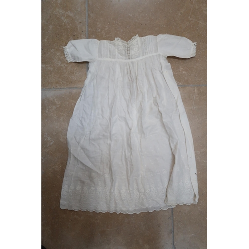 520 - A selection of eight children's Christening gowns, various sizes and designs