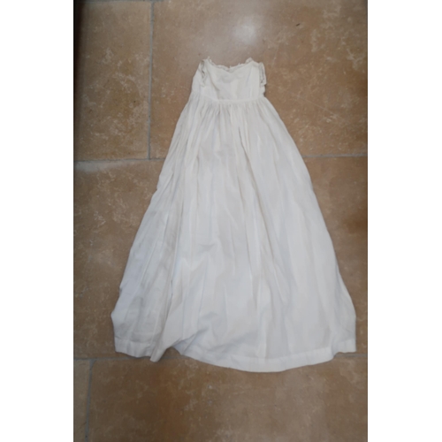 520 - A selection of eight children's Christening gowns, various sizes and designs