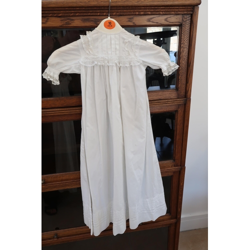 520 - A selection of eight children's Christening gowns, various sizes and designs