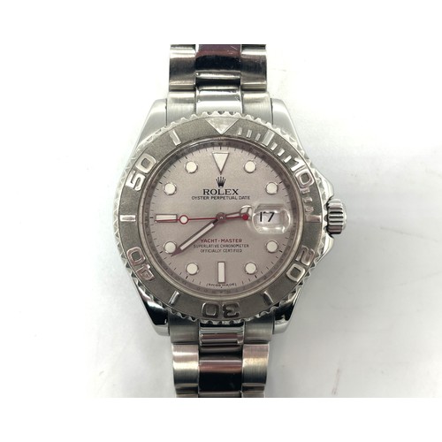 257 - A Rolex Yachtmaster Oyster Perpetual wristwatch - 40mm dial - serial number 2794900 model 16622 - wi... 