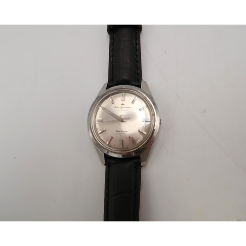 278 - A Seiko Sportsmatic Seahorse 2451-3055, working in saleroom