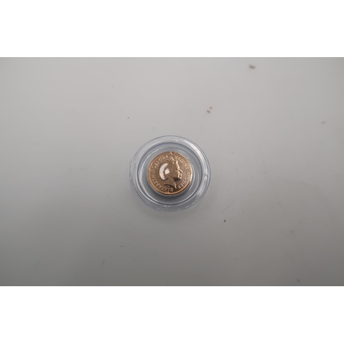 394 - A 2009 quarter sovereign, 1.99g.