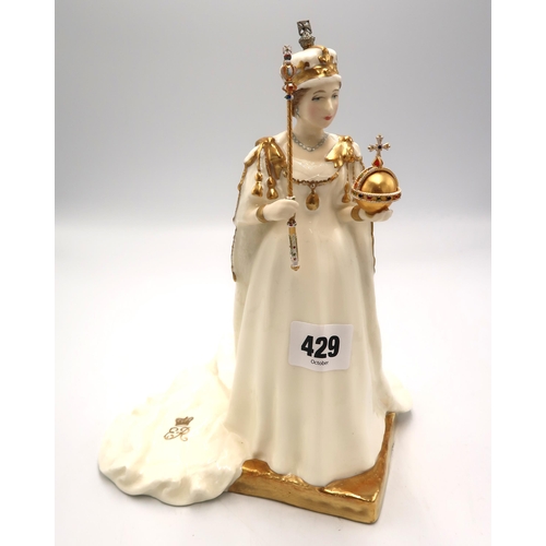 429 - A Royal Doulton limited edition figure of Queen Elizabeth II, commemorating the Golden Jubilee, numb... 