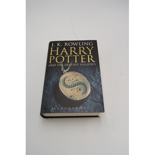 502 - J.K Rowling - Harry Potter and the Deathly Hallows - First Edition, Adult Dust Jacket