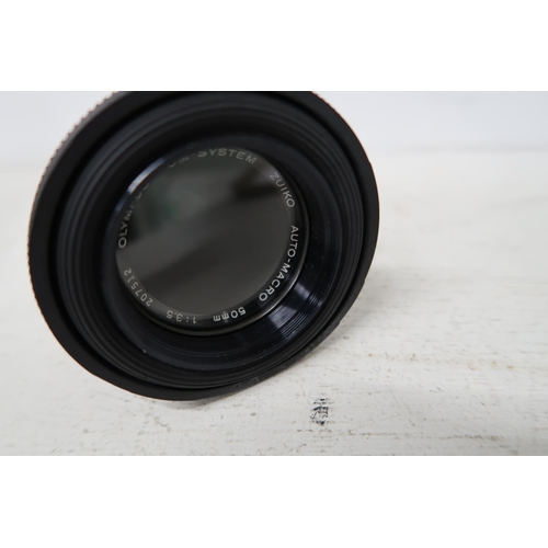 515 - An Olymnpus OM Macro F3.5/50mm lens.