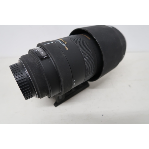 536 - A Sigma DG 120-400mm F4.5-5.6 APO HSM Lens.