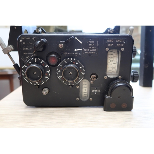 546 - A WWII RAF T1154N R1155A Lancaster bomber aircraft radio station and station speaker