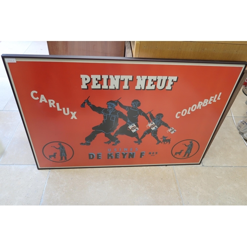 582A - A vintage French advertising poster, circa 1930, 'Peint Neuf, Corlux Colourbell', Publicite Gaston D... 