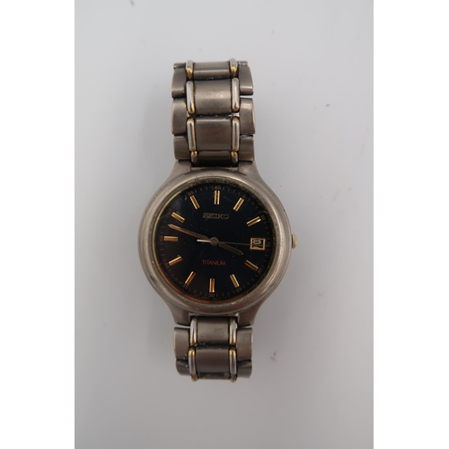 262 - A Seiko gents watch 160010 - in working order