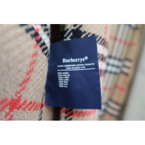 456 - A lady's Burberry double breasted rain or trench coat, size 12, complete with liner and scarf, and a... 