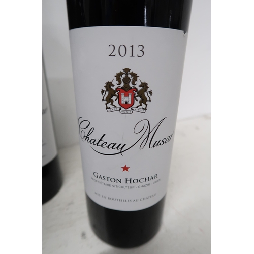 530 - Chateau Muscar, Gaston Hochar, 2013, six bottles, in original case.