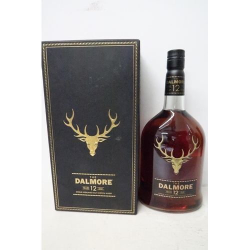 534 - A 1ltr bottle of The Dalmore Single Highland Malt Scotch Whisky, 12 Year Old, 40% vol, level at top ... 