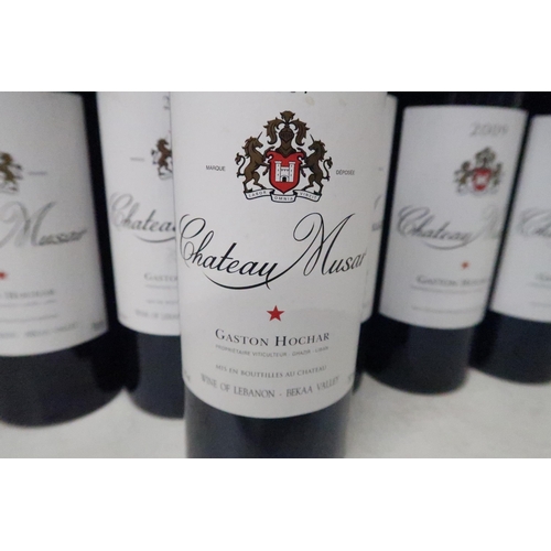 539 - Eight bottles of Chateau Muscar, comprising two for 2009, one 2002, one 2005, one 2006 and three 200... 