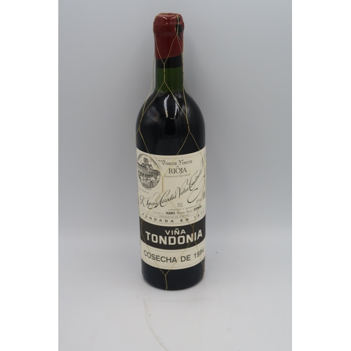 523 - Vina Toudonia Reserva 1994, one bottle.