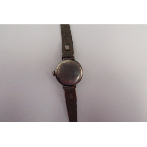  A solid silver 925 ladies 1928 watch , requires a service