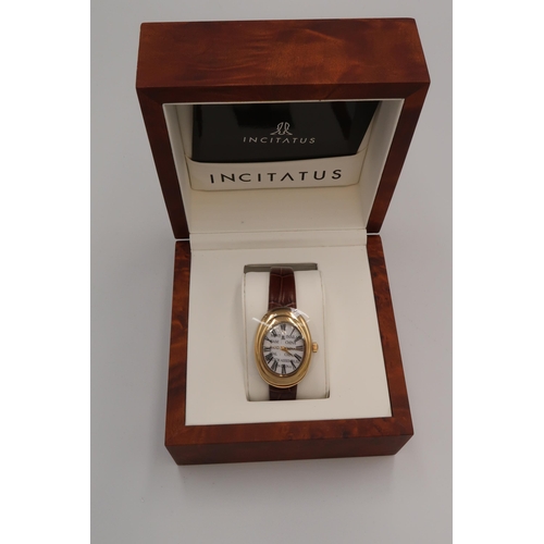 265 - An Incitatus Darley limited edition watch designed by Thompson and Troth, with Ronda quartz movement... 