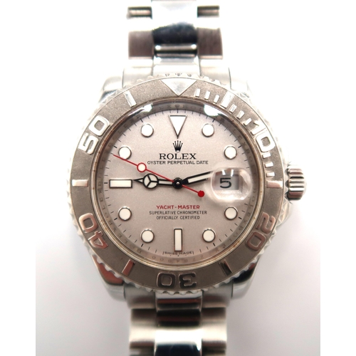 282 - A Rolex Yachtmaster Oyster Perpetual wristwatch - 40mm dial - serial number 2794900 model 16622 - wi... 