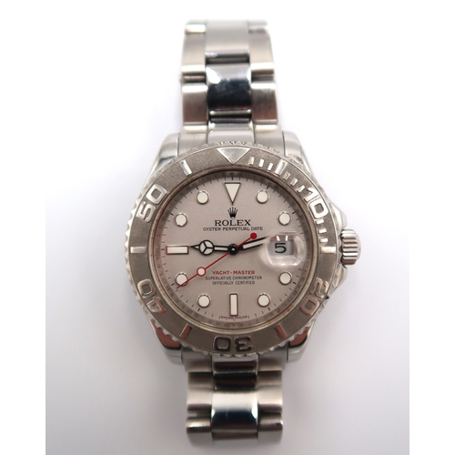 282 - A Rolex Yachtmaster Oyster Perpetual wristwatch - 40mm dial - serial number 2794900 model 16622 - wi... 