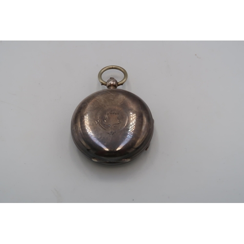 311 - A silver Waltham open face pocket watch. Weight 119.02