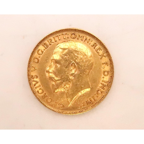 407 - A Full Gold Sovereign Of George V, 1911 London. 

Weight: 8g
Condition: Fine