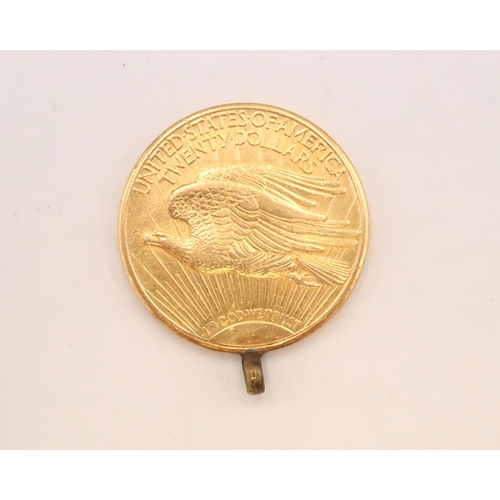 410 - A Gold $20 Dollar Saint-Gaudens, Double Eagle. 1910 San Francisco Mint. 

Total weight: 33.61g