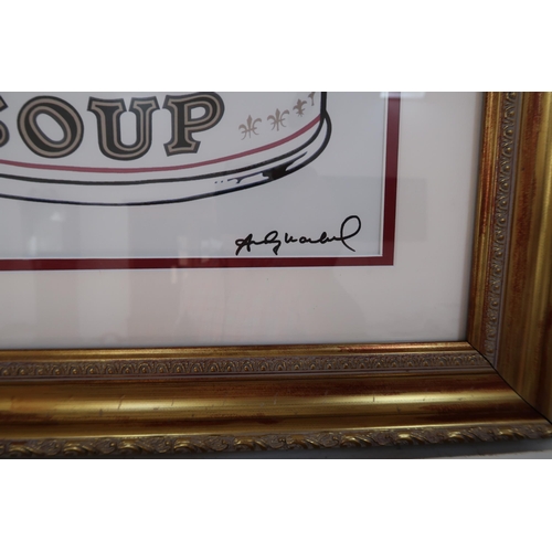 An Andy Warhol limited edition lithograph, 31/100, Campbells New ...