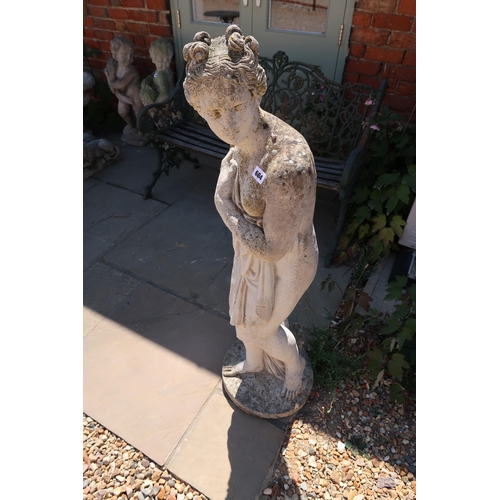 684 - A Pandora garden statue - Height 117cm