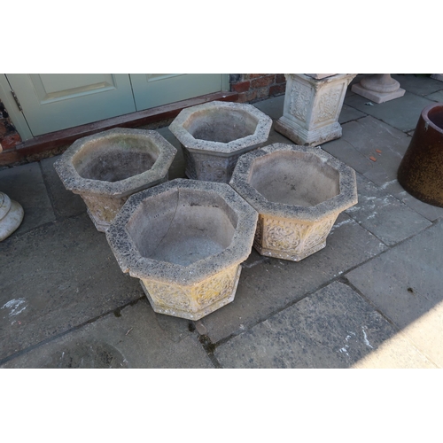 691 - Four garden planters