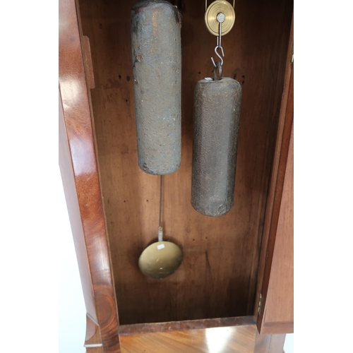 717 - A good quality 8 day longcase clock with a 13 inch arched dial signed John Blaylock Carlisle with se... 