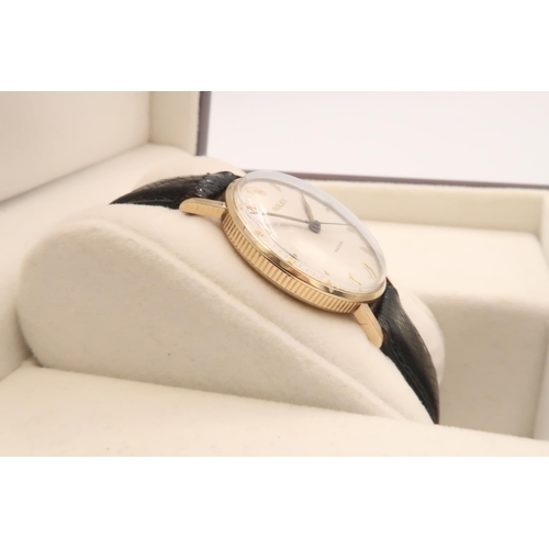 307 - A Rare 1960's Rolex Precision 'Coin Edge', 34mm, Cal.1210. 

Featuring original gold plated buckle a... 