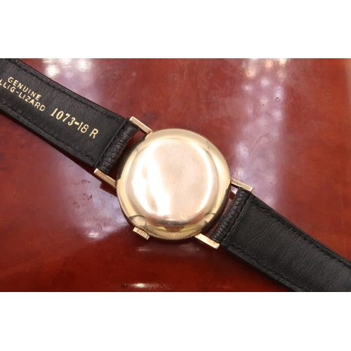 307 - A Rare 1960's Rolex Precision 'Coin Edge', 34mm, Cal.1210. 

Featuring original gold plated buckle a... 