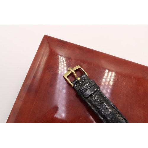 307 - A Rare 1960's Rolex Precision 'Coin Edge', 34mm, Cal.1210. 

Featuring original gold plated buckle a... 