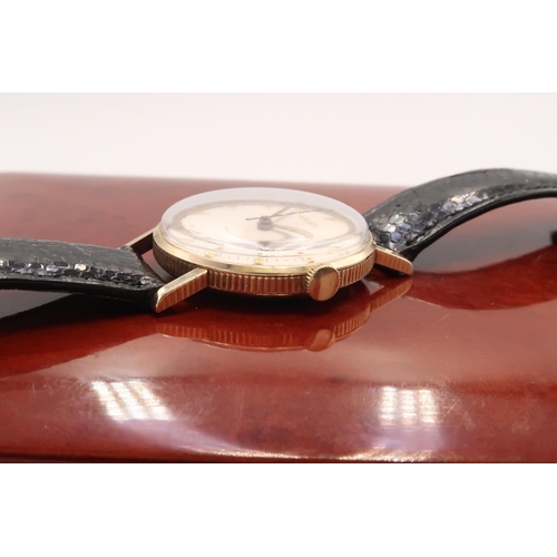 307 - A Rare 1960's Rolex Precision 'Coin Edge', 34mm, Cal.1210. 

Featuring original gold plated buckle a... 