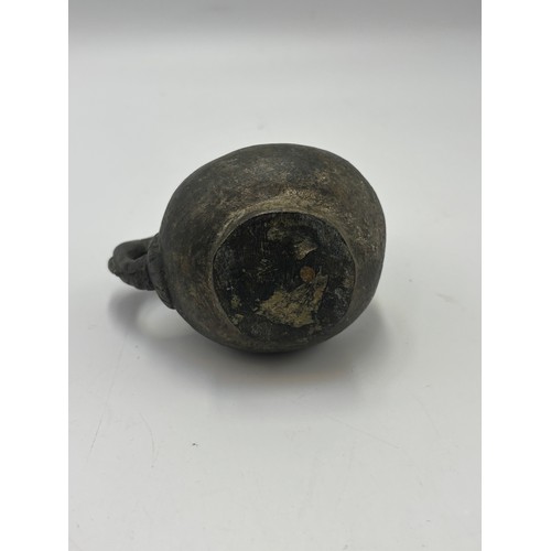 426 - A Leaded Bronze Roman Style 'Grand Tour' Bronze Askos. 

Size: 7cm High