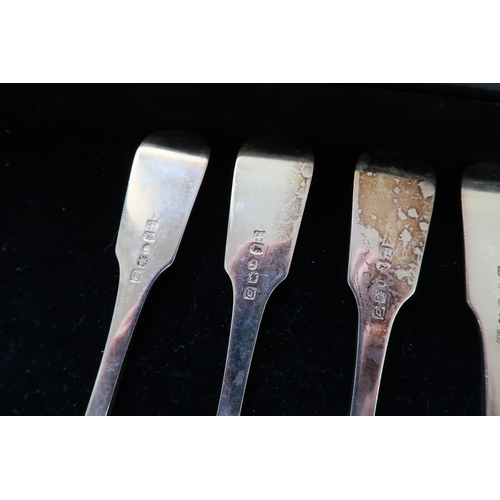 301 - A Group of Georgian Silver Spoons & Forks. 

Spoons assayed Newcastle, 1791, 'T.W' Possibly Thomas W... 