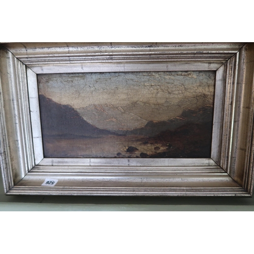 526 - A pair of oil on canvas - 40cm x 20cm