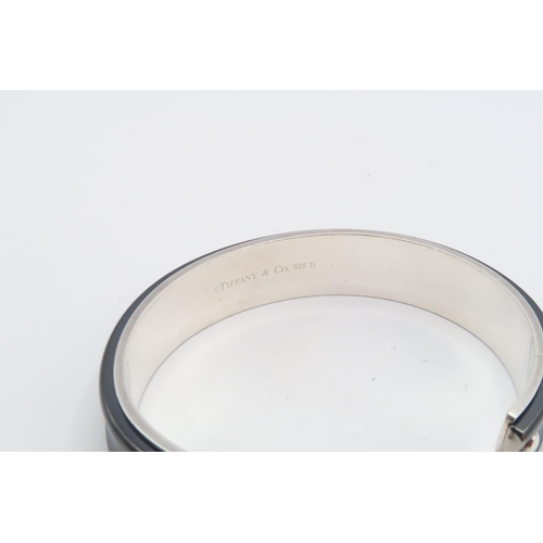 115 - A Tiffany & Co Sterling Silver Cuff BangleWeight: 34.7g 6.5cm Internal Width