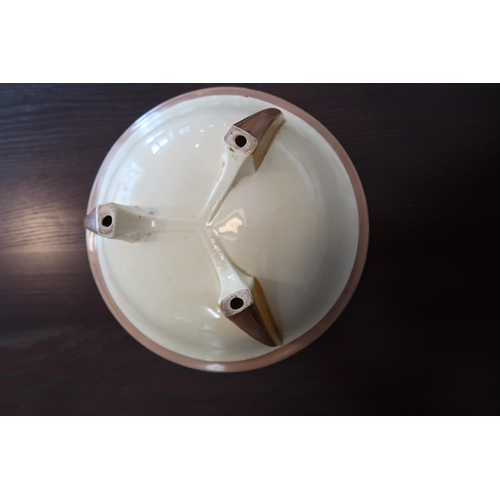 441 - A Clarice Cliff Coral Firs bowl from the Bizarre range