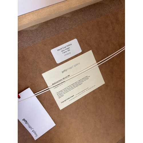 532 - A Getty Images Licensed 1966 World Cup Print. Showing the World Cup final at Wembley, 30th July 1966... 